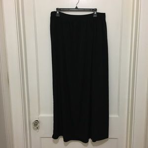 XL/1X Black Maxi Skirt (WITH POCKETS) - Target